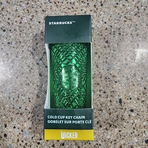 Starbucks WICKED tumbler keychain/ornament